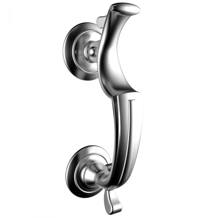 Solid Brass Doctor's Door Knocker (various finishes)
