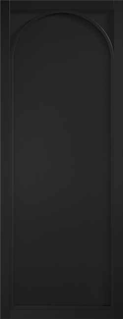 Melrose Black (pre-finished) Internal Door