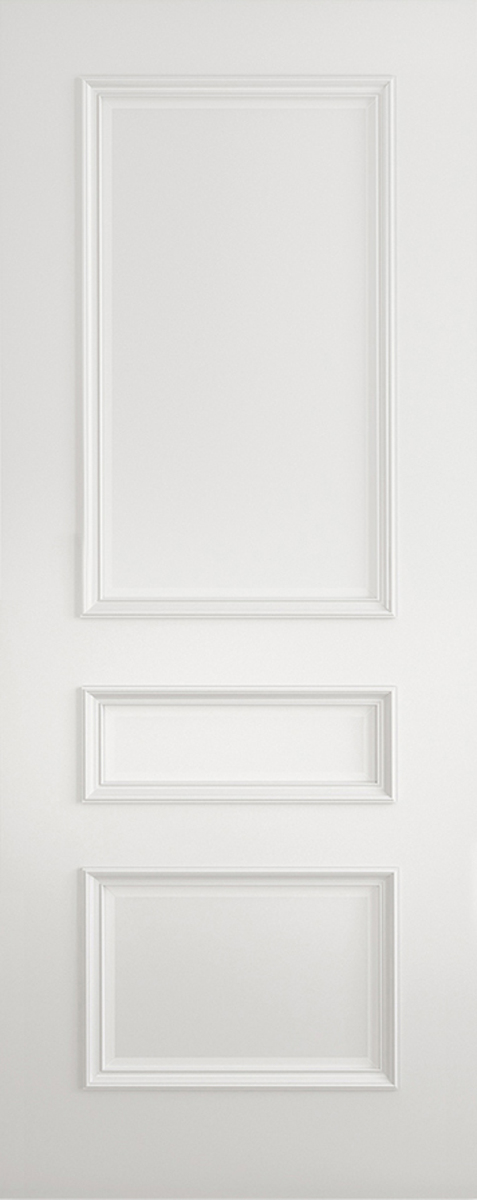 Mayfair 3 Panel White Primed Internal Door