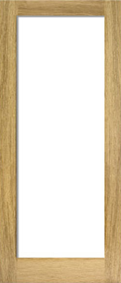 Pattern 10 External Oak Door (unglazed)