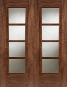 Iseo Walnut Internal Rebated Pair (pre-finished)