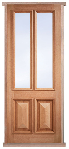 Islington Hardwood (unglazed) External Pre-hung Door Set