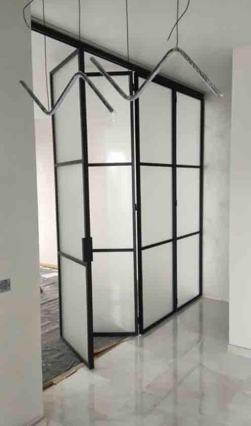 Internal Folding Steel Doors - MX2F