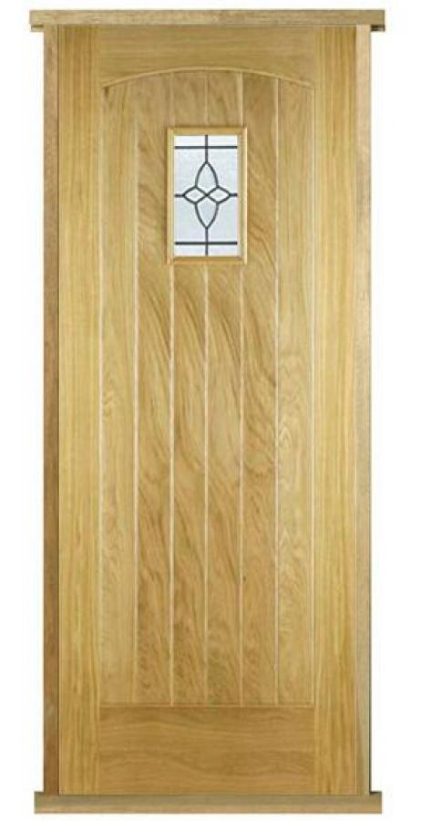 Oak Cottage Pre-hung Door Set