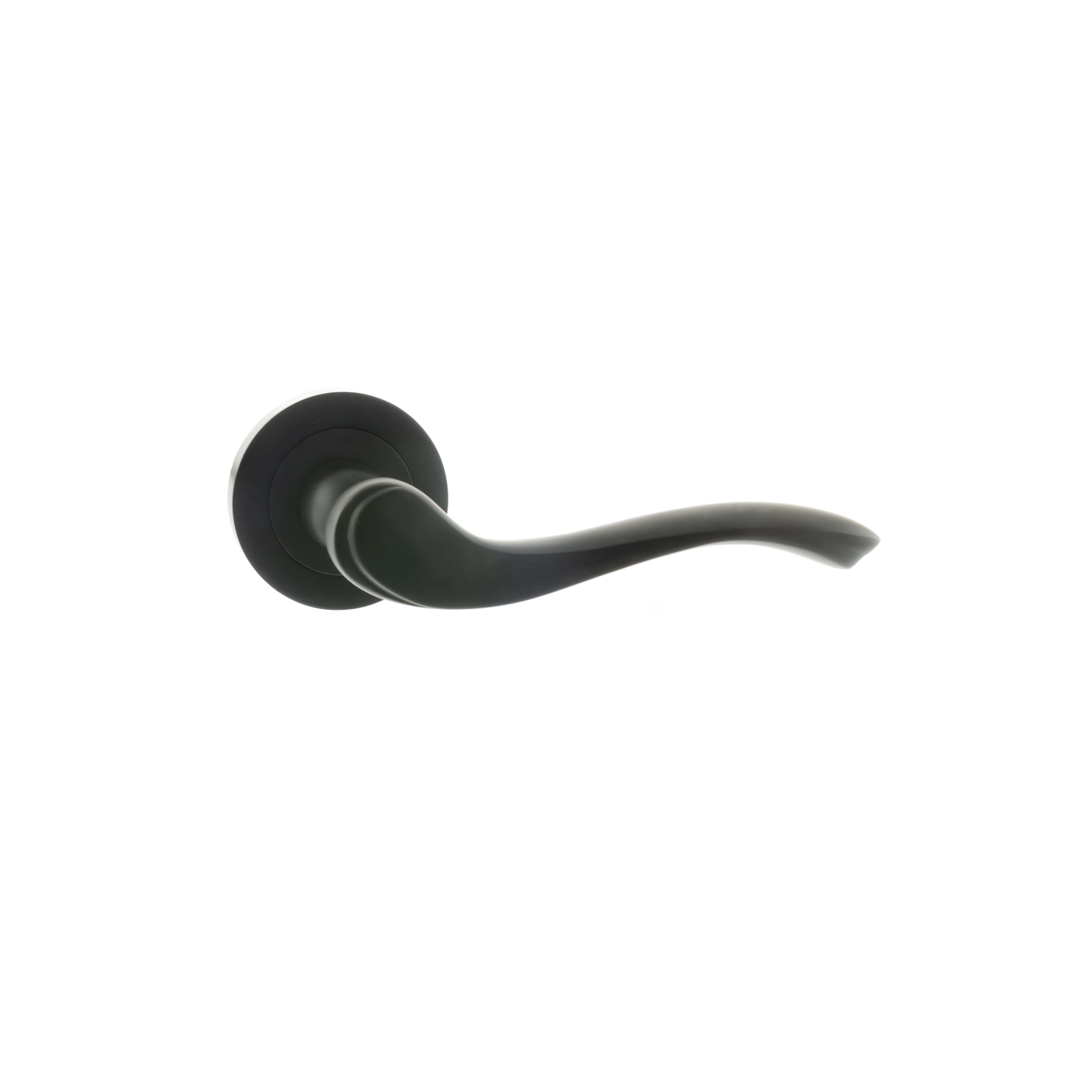 Warwick Lever Door - Matt Black