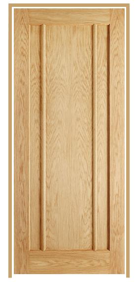 Lincoln Internal Oak Prehung Door (un/pre-finished)