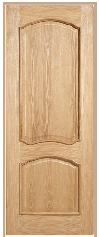 Louis Oak Prehung Internal Door (un-finished)