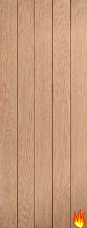 Wexford Internal Oak Fire Door FD30