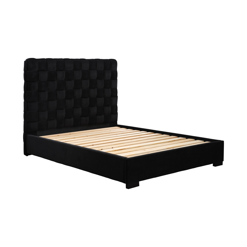 Pasadena Black King-Size Bed