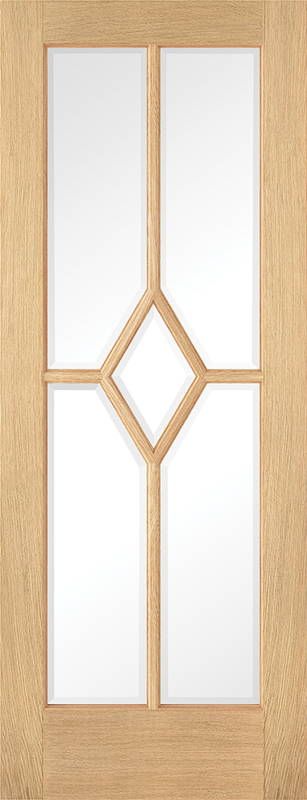 Reims Internal Oak Glazed Door (pre-finished)
