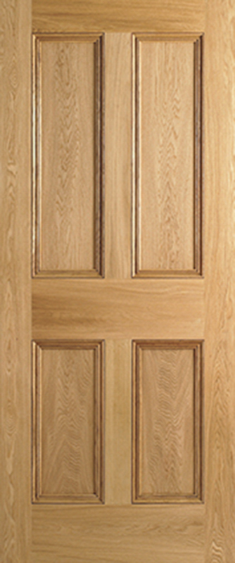 Nostalgia 4 Panel Internal Oak Door