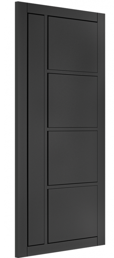 Brixton Black Internal Door (pre-finished)