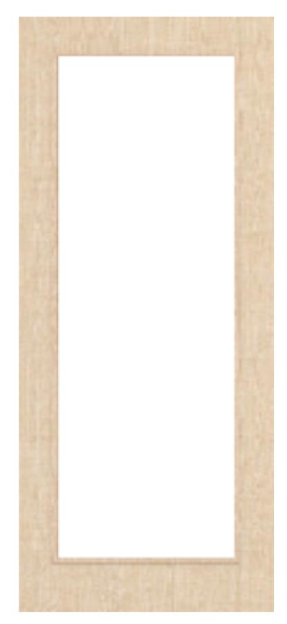 Ash Veneered Door with Glass Opt. 5 (pre-finished)