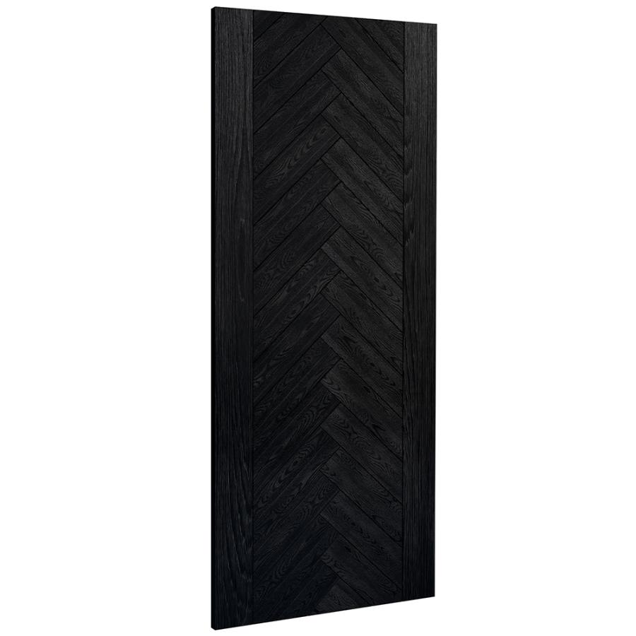 Fontaine Brushed Black Internal Door (18mm Lippings)