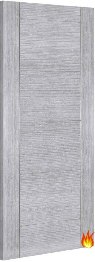 Montreal Light Grey Internal Fire Door (18mm lippings) FD30