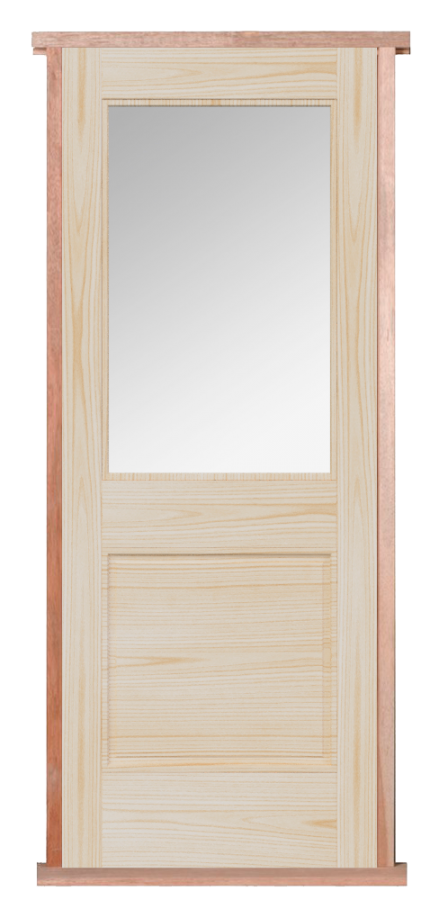 2XG External Solid Accoya Pre-hung Door