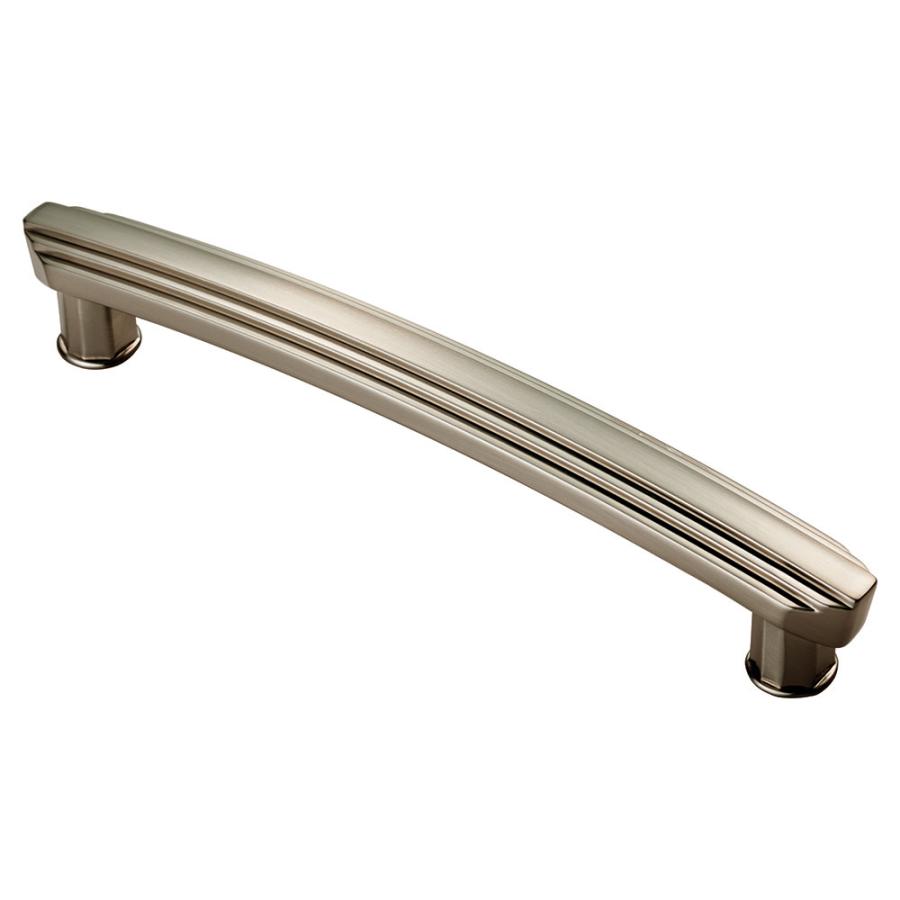Art Deco Cabinet/Cupboard/Wardrobe Handle - Satin Nickel