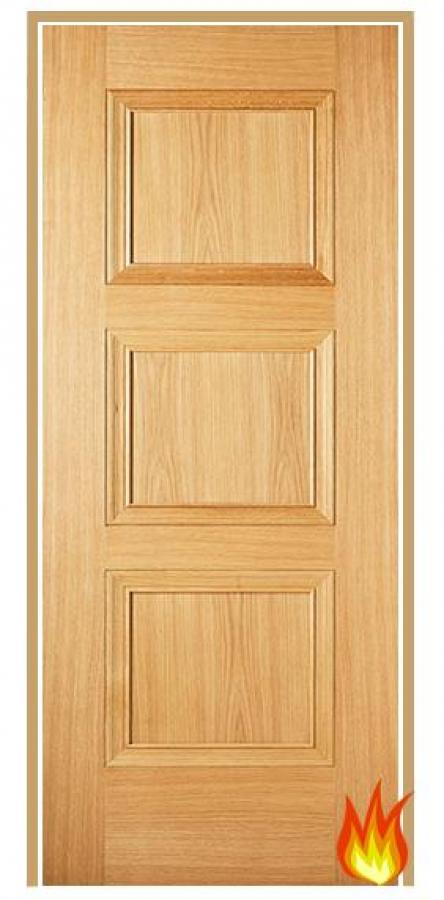 Amsterdam Oak Prehung Internal Fire Door (pre-finished)