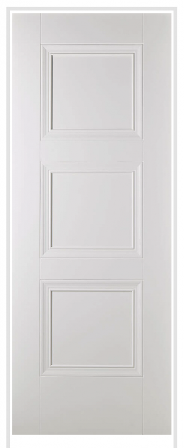 Amsterdam Primed White Prehung Internal Door