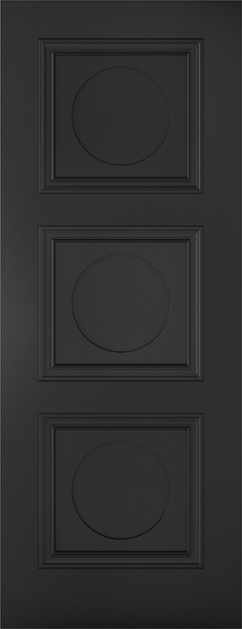 Antwerp Black Primed Internal Door