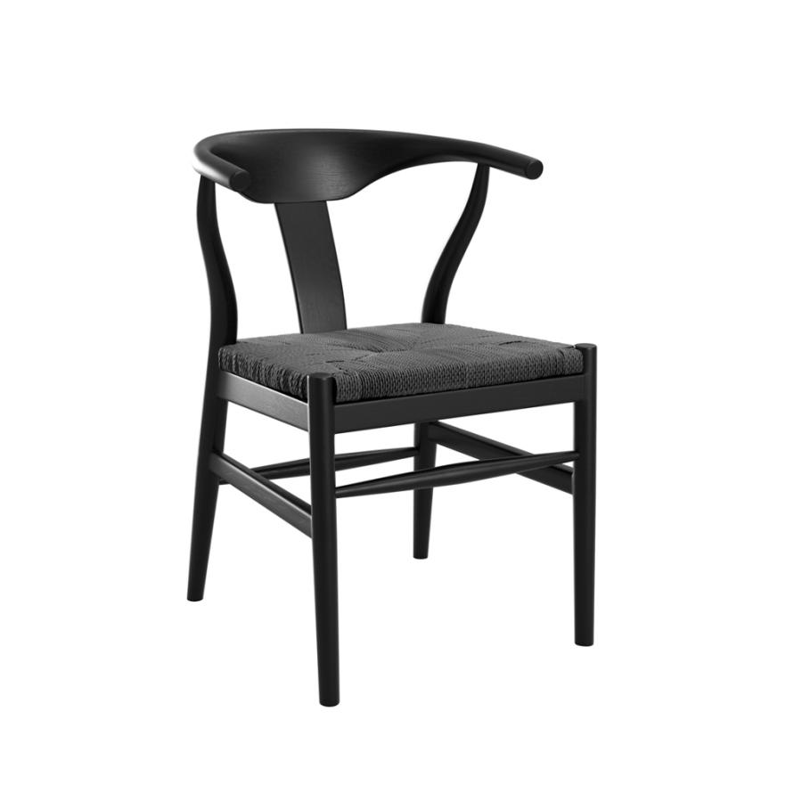 Aries Black Dining Chair (pack of 2)