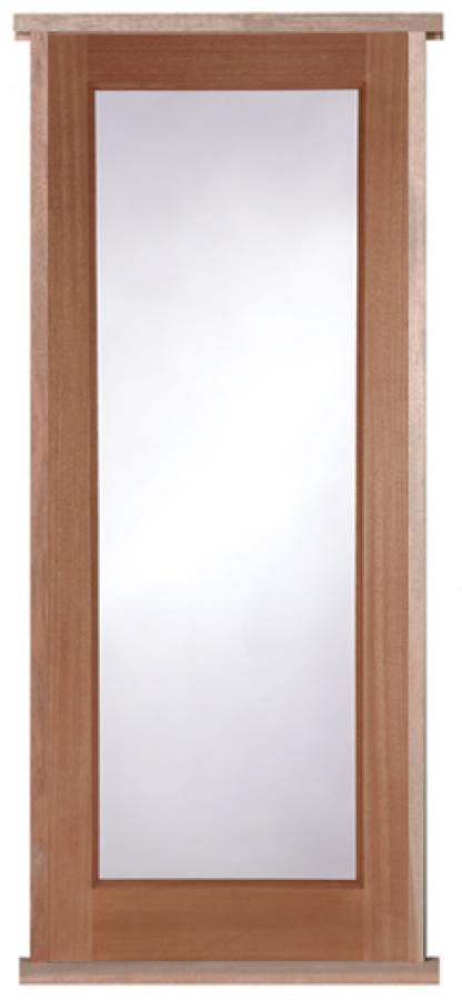 Pattern 10 Solid Hardwood Pre-hung Door Set-copy