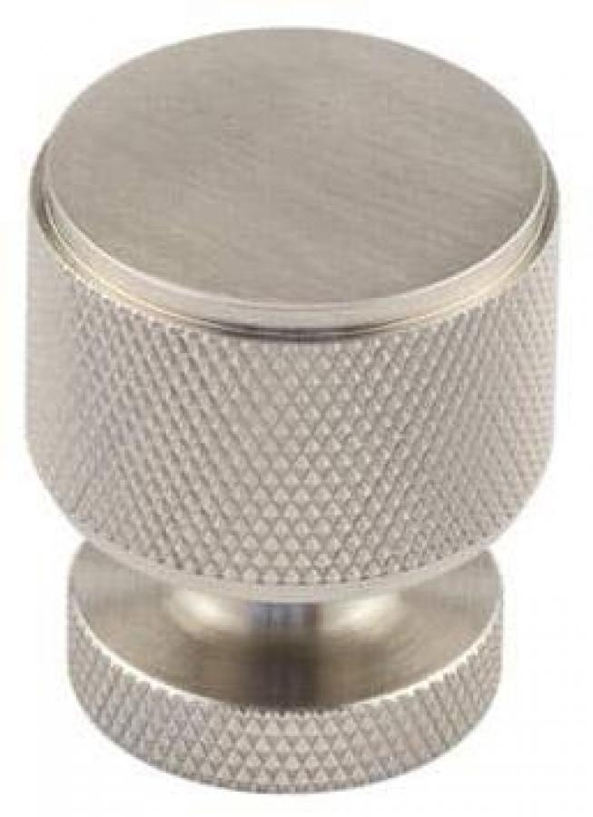 Piccadilly Knurled Cupboard Knob - Satin Nickel (and more)