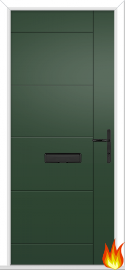 Carsington External Apartment Entrance Composite PreHung Fire Door (FD30)
