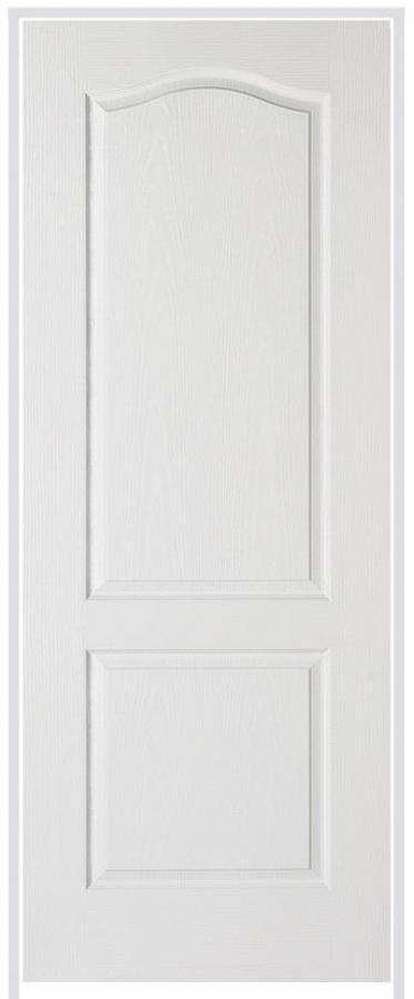 Textured Classical 2P (hollow core) Primed White Prehung Internal Door