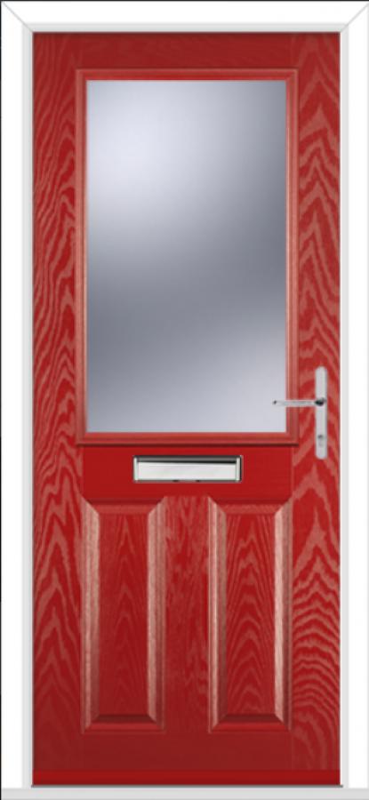 2 Panel 1-Light GRP Composite Doorset (1.2 W/m²K u value)