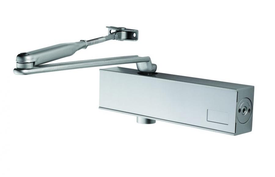 Medium Frequency Overhead Door Closer Variable Power Size 2-4