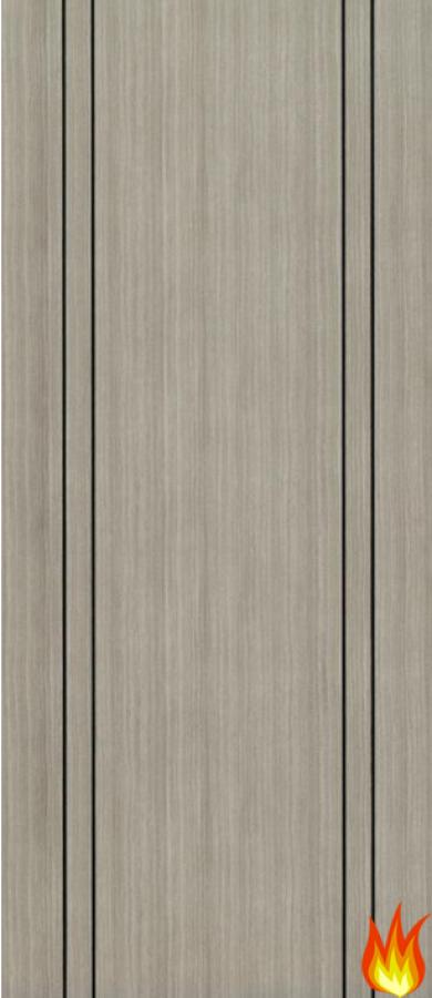 Capri Light Grey Laminate Internal Fire Door (pre-finished)