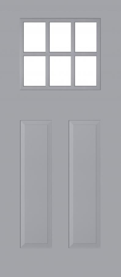 Dorset with Clear Glass Thermal External Door (Part L)