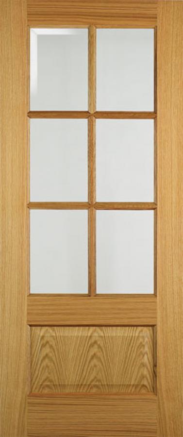 Hampstead 6-Light Oak Door (40mm pre-finished)