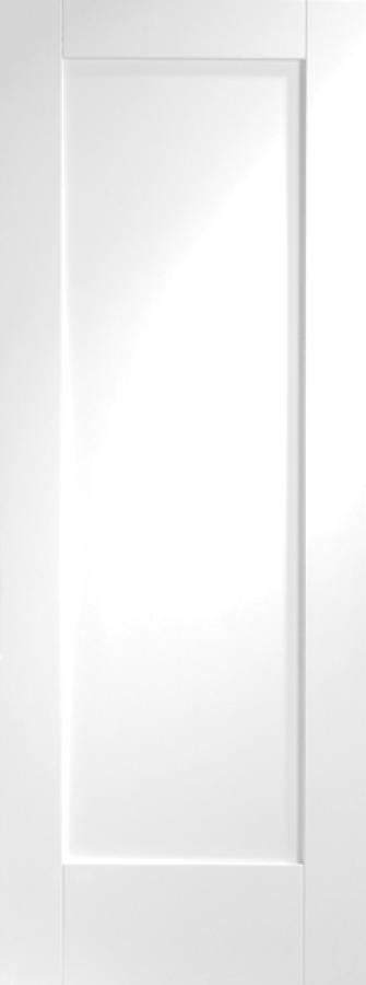 Shaker Laminate 1 Panel White Internal Door (pre-finished)