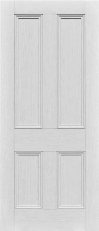 Toulouse 4 Panel White Internal Door (pre-finished)