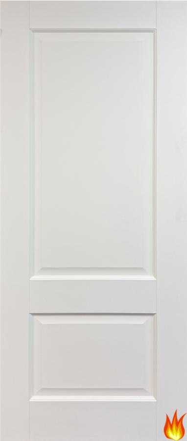 Vermont 2 Panel White Primed Fire Door