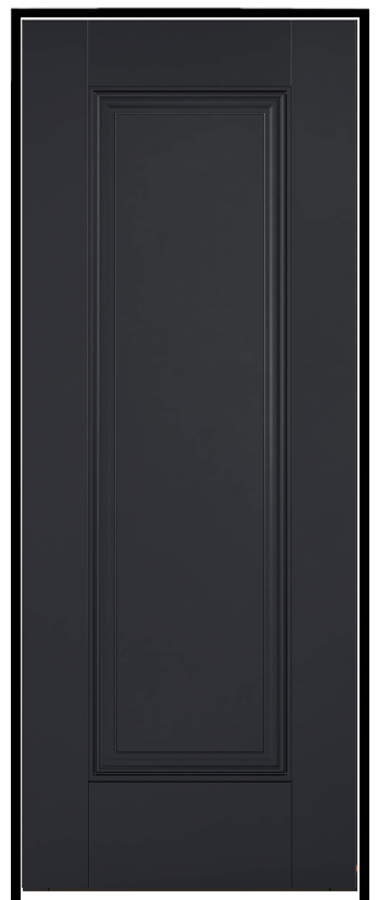 Eindhoven Black Prehung Internal Door