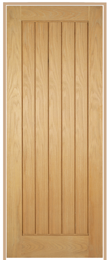 Mexicano Internal Oak Prehung Door (un/pre-finished)