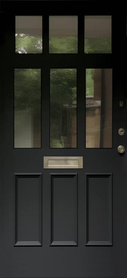 Blackwell 3 Panel 6 Light External Hardwood Door (made to measure)
