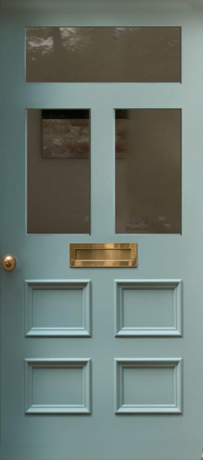 Bronte 4 Panel 3-Light External Hardwood Door (made to measure)