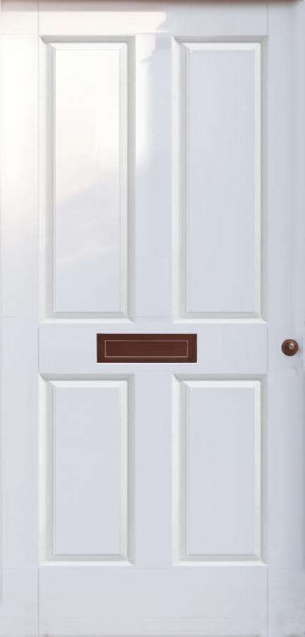 Traditional Colonial 4 Panel External Hardwood Door (made to measure)