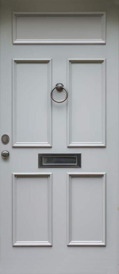 Nightingale 5 Panel External Hardwood Door (made to measure)