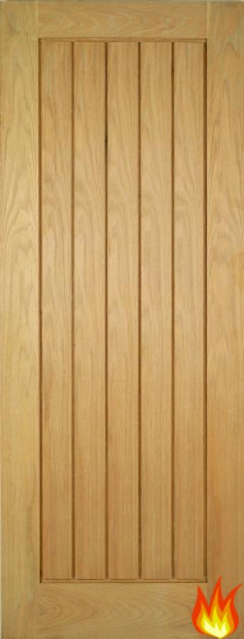 Mexicano Internal Oak Fire Door