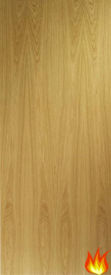 Flush Internal Oak Fire Door FD30 (pre-finished)