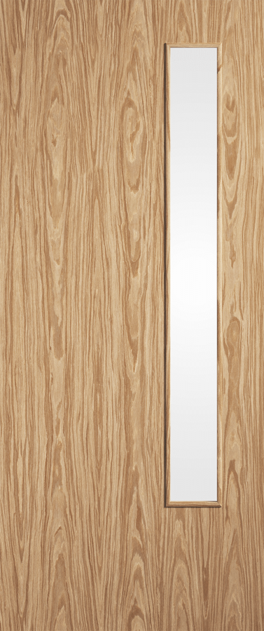 20G Flush Oak Veneered Internal Fire Door FD30 (pre-finished)