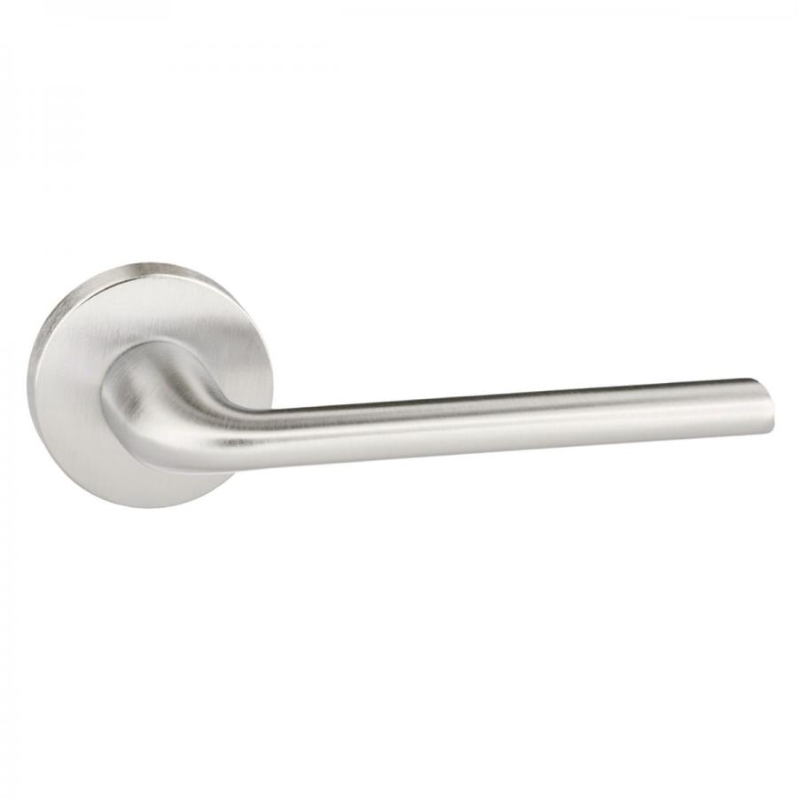 Forme Milly Designer Lever on Minimal Round Rose - Satin Chrome