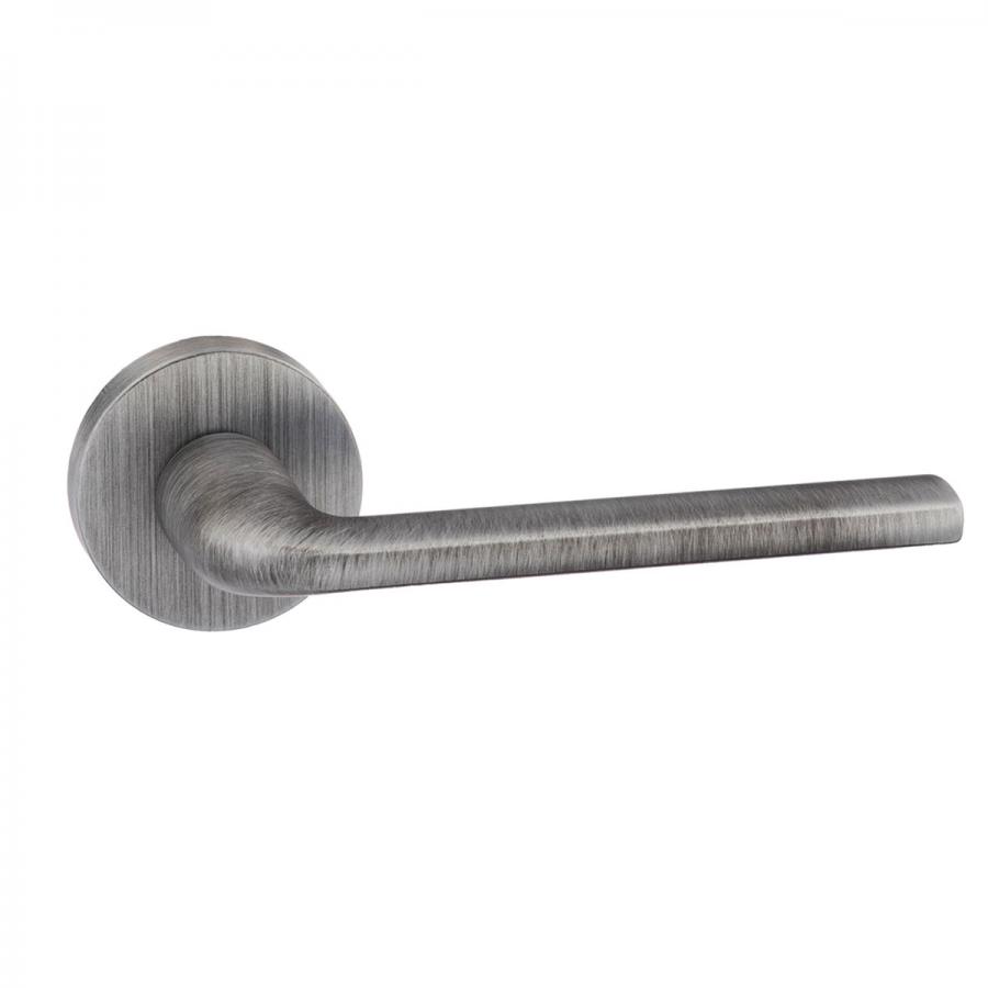 Forme Milly Designer Lever on Minimal Round Rose - Urban Graphite