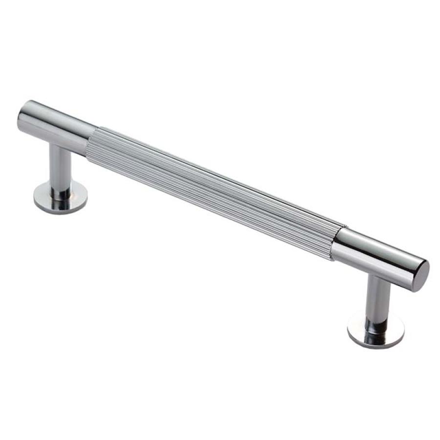 Lines Kitchen & Cupboard Pull Handle - Polished Chrome