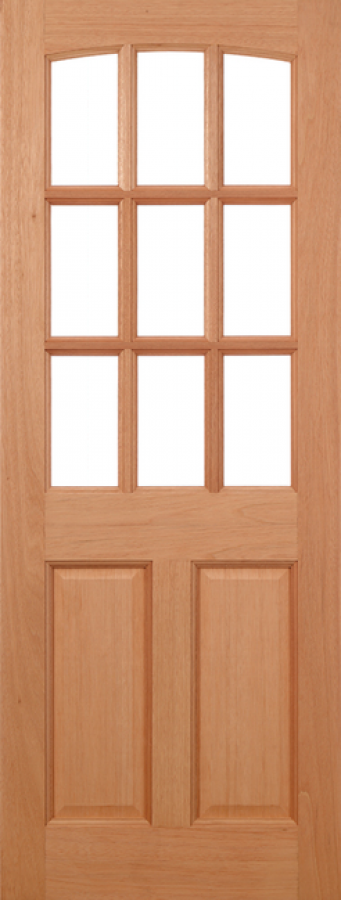 Georgia External Hardwood Door (unglazed)